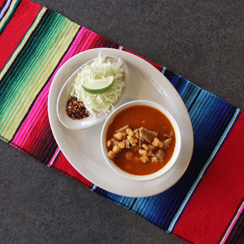 Mexicali pozole lunch special